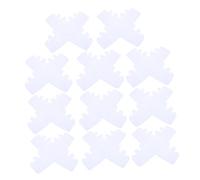 HONITANO 20pcs Baseball Cap Inner Liner Inserts Lightweight Felt Hat Shaper with Breathable Nonwoven Fabric for Shape Retention Soft Support for Daily Wear and Outdoor Activities White