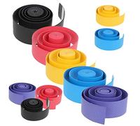 HONITANO 20pcs Drumstick Wraps Sweat Absorbent Skid Tape with for Electronic Drums and Tennis Rackets Durable DIY Drum Stick Supplies Blue Black Red Purple Yellow