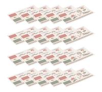HONITANO 20pcs Mexican Flag Temporary Tattoo Stickers for Face and Body Quick Apply Easy Remove Mexican Independence Day Decals Soccer Team Party Decorations for Women Men