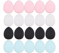 HONITANO 20pcs Mini Powder Applicators Makeup Sponges for Dusting Wet and Dry Use Face Blending Sponge