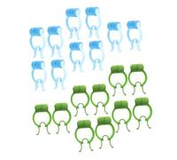 HONITANO 20Pcs Nose Clips for Breathing Training and Epistaxis Care Lightweight EVA Pom Material Comfortable Non-Painful Fit Portable Nasal Stopper Clips for Lung Exercise and Nosebleed