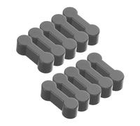 HONITANO 20pcs Plastic Train Track Expansion Kit Dog Bone Track Adapters Connectors for Creative Railway Building Compatible with Major Train and Accessories
