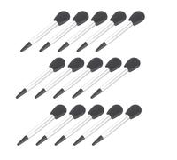 HONITANO 20Pcs Silicone Eyeshadow Applicator with Compact Portable Design Fine Gentle Heads for Smooth Makeup Application Professional Makeup Brush for Travel and Use