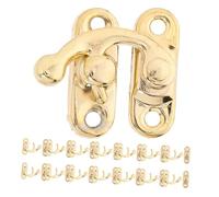 HONITANO 20pcs Vintage Cabinet Latch Retro Decorative Box Lock Latches for DIY Wooden Jewelry Boxes Easy Installation Unique Historical Charm
