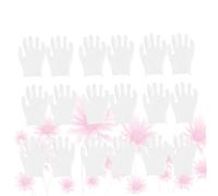 HONITANO 24 Pair White Cotton Protective Gloves Medium Thickness Lightweight Work Gloves for Industrial Labor Gardening Cleaning Jewelry Handling One Fits