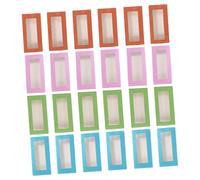 HONITANO 24pcs False Eyelash Storage Box with Sealed Paper Cases Lightweight Portable Eyelash Organizer for Safe False Lash Protection and Travel