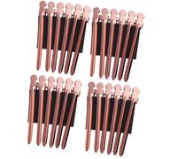 HONITANO 24pcs Hair Clips for Hair Stainless Steel Duck Bill Clips for Styling Sectioning No Hair Dents or Kinks for Washing Your Face