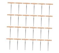 HONITANO 24pcs Ratio Luthier Repair Kit for Violin and Ukulele Neck Peg Hole Woodworking Ergonomic Grip for Professional Craftsmanship