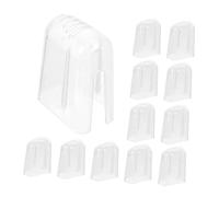 HONITANO 24pcs Travel Toothbrush Head Covers Protective Caps Lightweight Portable Toothbrush Protector Small Head for Camping Business Trips