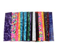 HONITANO 25pcs Plastic Guitar Pick Strips DIY Plectrums for Folk Electric Bass Guitar Players Celluloid Material Accessory