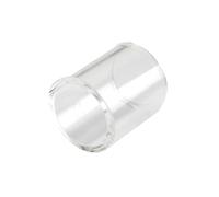 HONITANO 28mm Glass Guitar Slide Bar for Ukulele and Guitar White Colour Smooth Play and Sustain Feature for Electric Suitable for Jazz and Blues Performance