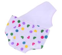 HONITANO 2pcs Adjustable Doll Diapers for Dolls for Pretend Play and Nurturing Imagination