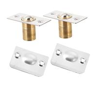HONITANO 2Pcs Adjustable Door Ball Catch Latches Roller Tension Catch for Interior Cabinet Closet Doors Hidden Design for Secure Closing