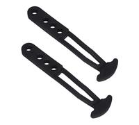 HONITANO 2pcs Adjustable Telescoping Ladder Strap with Shaped Secure Latch Rubber Retaining Band for Boats and Yachts Fit for Stable Boarding and Safe Mounting