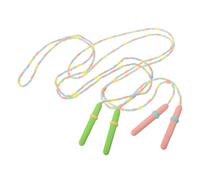 HONITANO 2Pcs Beaded Jump Rope for Boys Soft Beaded Skipping Rope with Non-Slip Handles - Lightweight Portable Fitness Trainer for S Jump Exercise and Beginners