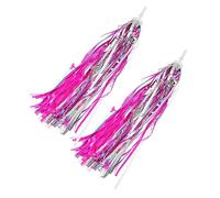 HONITANO 2pcs Bike Streamers Tassels for Handlebar Ribbon Accessories for Scooters Tricycles and Bicycles Durable and Glossy Decoration for Boys