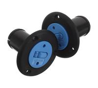 HONITANO 2pcs Boat Deck Water Fill Cap Boat Gas Tank Filler Cap Plastic Marine Deck Fill Cover Prevents Seawater and Dust Minimizes Maintenance for Sailboat and Yacht Fuel System