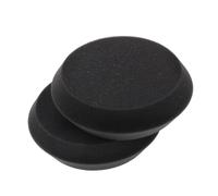 HONITANO 2pcs Bowling Ball Polishing Sponges Multipurpose Round Cleaning Pads for Scratch Repair and Surface Restoration Compact Lightweight Kit to Enhance Precision and Extend Lifespan
