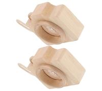 HONITANO 2pcs Camera Kaleidoscope for Safe Wood Material Develops Motor Skills and Imagination Educational Plaything for Boys