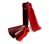 HONITANO 2pcs Chinese Bamboo Kuaiban Allegro Clapper for Safe Percussion Musical Instruments with Large and Small Clappers Bamboo for Beginner Skill Development and Performance