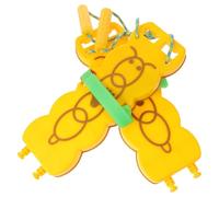 HONITANO 2pcs Cooperation Training Board for Team Working Sensory Coordination with Design Enhances Reaction Agility and Sensory Integration Skills Fun Yellow for Development