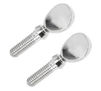 HONITANO 2Pcs Copper Flute Head Screws for Saxophone Clarinet Repair - Sturdy Metal Flute Part with Anti-Break and Anti-Deformation Design for Wind Instrument Maintenance