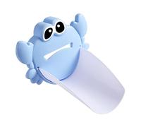 HONITANO 2pcs Crab Faucet Extender for Boys and Girls Adjustable Water Tap Extender in Blue and Pink for Bathroom and Kitchen