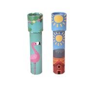 HONITANO 2Pcs Creative Kaleidoscope for Educational Visual Fun with Design Inspiring Imagination and Logic Development Prize Party Bag Filler for Boys