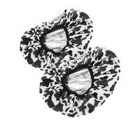 HONITANO 2pcs Double Layer Hair Care Cap Self-Heating Foil Hair Cap Portable for Women and Coloring Anti-Static Design