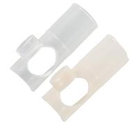 HONITANO 2pcs Flute Wind Director Clip Protection Blow Aid for Chinese Flute Blowing Nozzle Music Accessories Woodwind Instruments Beginner Training Tool