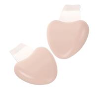 HONITANO 2pcs Heart-Shaped Blackhead Removal Tool Pore for Deep Cleansing Manual Pimple Extractor for Facial Care Comedone Treatment