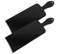HONITANO 2pcs Highlight Comb Face Mask Bangs Mask for Hairdressing Board Professional Hair Coloring Tool Hair Dye Large Wide Board Hairdressing Styling Tools