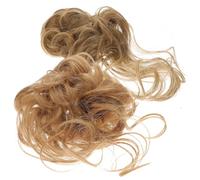 HONITANO 2pcs Messy Bun Hairpiece with Elastic Band Curly Updo Extensions for Women Heat Resistant Synthetic Hair Bun Accessories for Quick and Stylish Hairdos