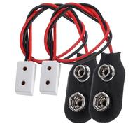 HONITANO 2pcs Mini Lamp Wire for Doll House Lighting Power Connection Easy Install Battery Connector Cable for DIY Dollhouse Lamps and Accessories