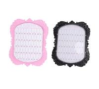HONITANO 2pcs Nail Tech Display Board Nail Art Decorations Show Abs Material Display Board Decorations for Art