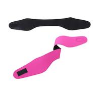 HONITANO 2pcs Neoprene Swimming Headband Ear Band Water Protection Adjustable for Adults Lightweight Ear Protector for Surfing Kayaking Bathing Pool Beach Rosy Black