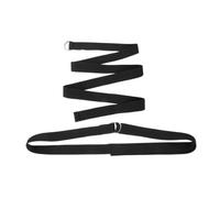 HONITANO 2Pcs Non Elastic with Adjustable Metal D Rings Skin Friendly Webbing Straps for Stretching Flexibility and Stability in Pilates and Workout Exercises