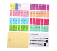HONITANO 2pcs Piano Keyboard Sticker Practical Piano Keyboard Decal for Electronic for Boys and Girls Learning