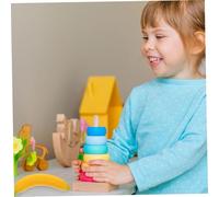 HONITANO 2pcs Plastic Rattles Simulation Banana Shaker for Montessori Musical Instruments Early Cognitive Development and Motor Skills Training