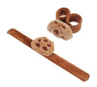 HONITANO 2pcs Plush Capybara Slap Bracelets Soft Cartoon Animal Wristbands for Party Favors Cute Stuffed Plush Wrist Hugger Boys