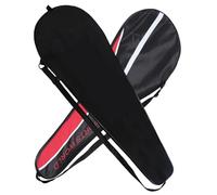 HONITANO 2pcs Portable Badminton Racket Bag Lightweight Oxford Cloth Multi-Function Outdoor Racket Pouch with Zipper Design Single-Shoulder Carry for Sports Storage and Protection