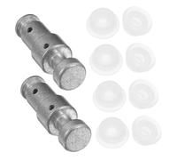 HONITANO 2pcs Pressure Cooker Float Valves Replacement with Sealing Caps Pressure Release Valves for Electric Cookers Compatible Pot Parts for Repair and Steam Control