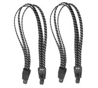 HONITANO 2pcs Quick Release Buckle Belt Luggage Bind Straps Elastic Tie Down Straps for Camping Outdoor Car Roof Rack and Travel Cargo Secure