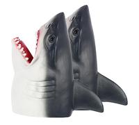 HONITANO 2Pcs Shark Hand Puppets for Soft Finger with Realistic Design Educational Interactive Animal Puppet for Imaginative Play and Communication Development