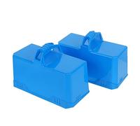 HONITANO 2pcs Snow Brick Molds Plastic Sand Brick Maker for Outdoor Play Snow Forts and Beach Castles Building Random Color
