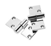 HONITANO 2pcs Stainless Steel Heavy Duty Cabinet Door Hinges Detachable Corrosion Resistant Hinges for Building Public Facilities Furniture Repair
