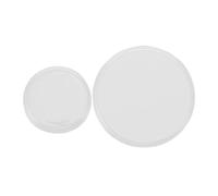 HONITANO 2pcs Stethoscope Diaphragm Stethoscope Spare Part Suspended Parts Nurses Diaphragm Bell Spare Digital Chestpiece Cover Pvc White