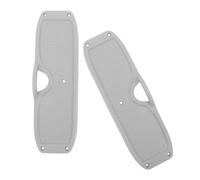 HONITANO 2pcs Transom Plate Outboard Engine Bracket for Inflatable Boats and Kayaks Lightweight Plastic Motor Mount for Fishing Boats for Stable Motor Support and Improved Control