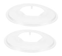 HONITANO 2pcs Transparent Bike Flywheels Cover Dirt Wheel Protector for Mountain Bikes Wear Chain Guard Sturdy Spokes Mudguard Protection