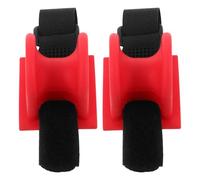 HONITANO 2pcs U-shaped Bridge Railing Fishing Rod Holders Heavy-duty Metal Rod Brackets for Boat Truck Seaside Rail Storage Adjustable Horizontal Pole Rack for Versatile Angling